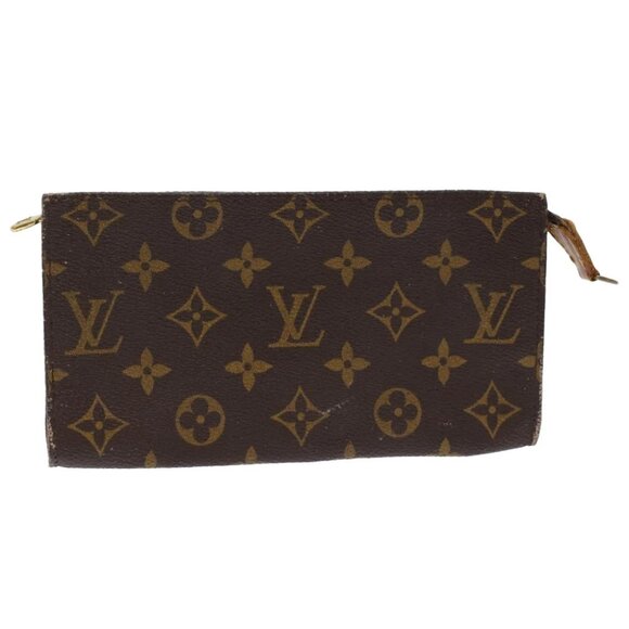 LOUIS VUITTON Monogram Bucket GM Pouch Accessory Pouch LV Auth 49150 - Picture 1 of 14
